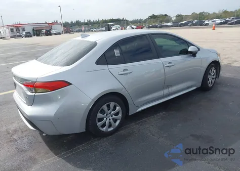 2020 Toyota Corolla Le z USA, uszkodzony, nr VIN 5YFEPRAE6LP083895
